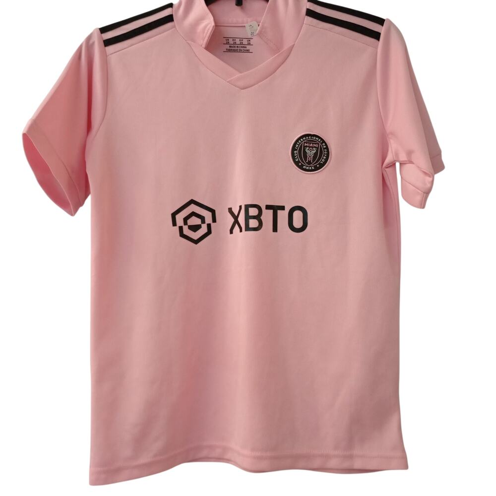 Adidas Inter Miami CF #10 Lionel Messi 2020 Authentic Soccer Jersey Pink Size 28